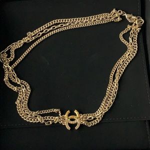 Chanel - Gold Necklace - NWT & Box
